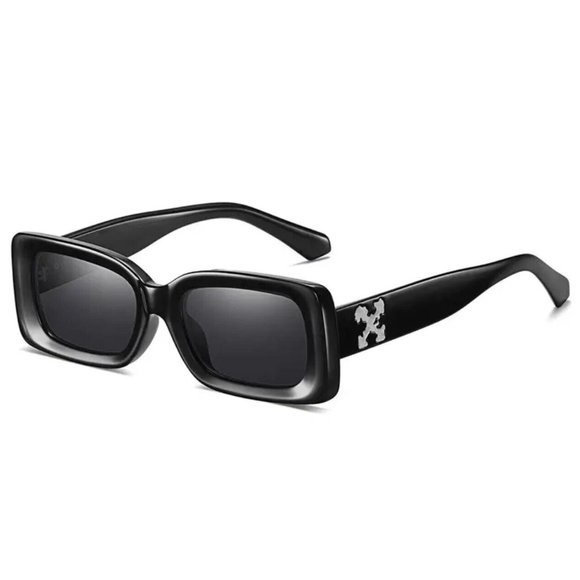 Luxury Brand Design Square Sunglasses Men Women Fashion Small Rectangle Sun Glas - Picture 1 of 7